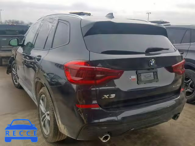 2019 BMW X3 SDRIVE3 5UXTR7C52KLF27575 image 2