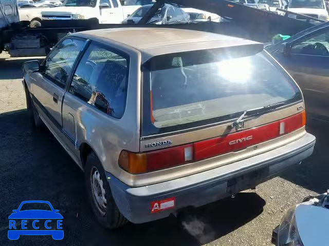 1988 HONDA CIVIC 1.5 JHMED6452JS013596 зображення 2