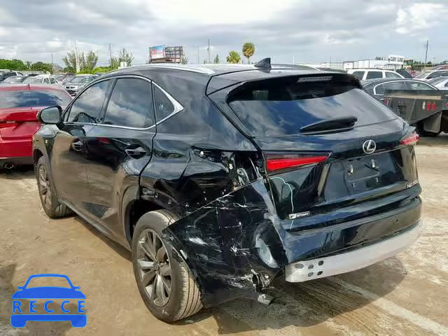 2018 LEXUS NX 300 JTJYARBZ3J2086133 image 2