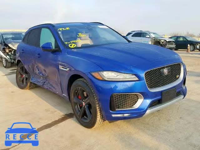 2019 JAGUAR F-PACE S SADCM2FV8KA391254 зображення 0