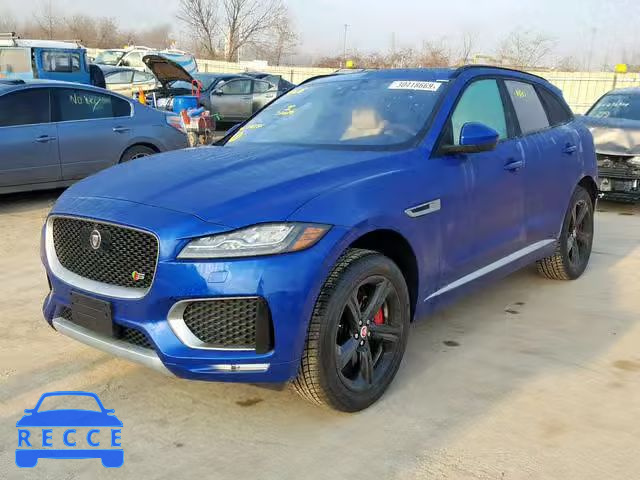 2019 JAGUAR F-PACE S SADCM2FV8KA391254 image 1