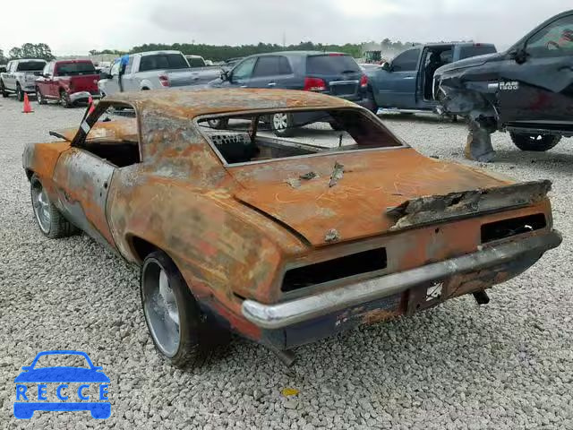 1969 CHEVROLET CAMERO 123379N696795 image 2