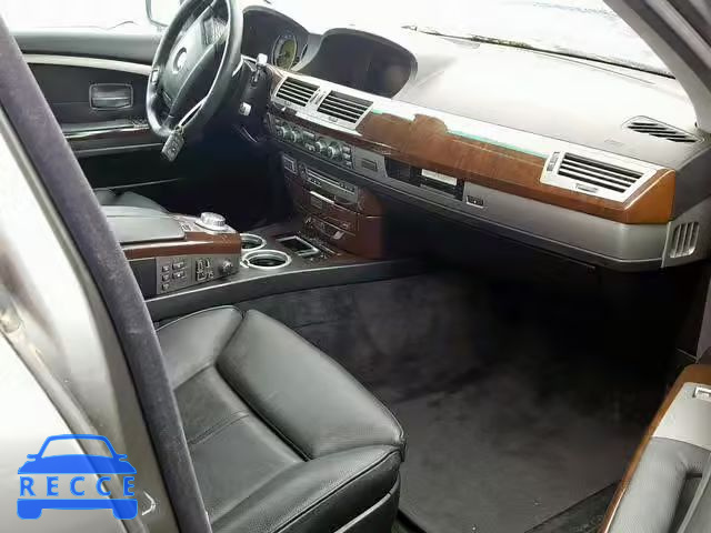 2008 BMW 750 I WBAHL835X8DT13574 зображення 4