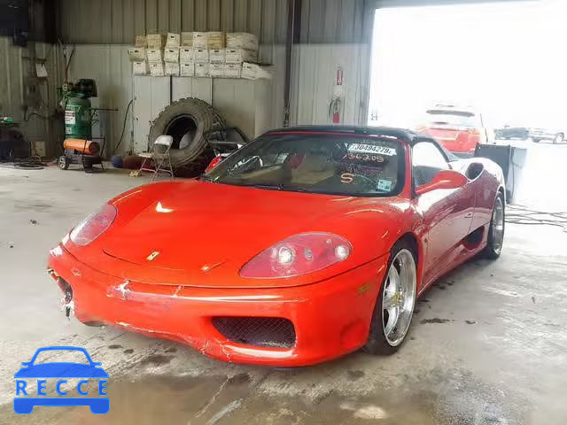 2004 FERRARI 360 SPIDER ZFFYT53A140136205 image 1