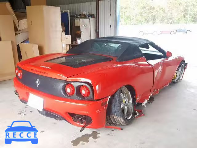 2004 FERRARI 360 SPIDER ZFFYT53A140136205 image 3