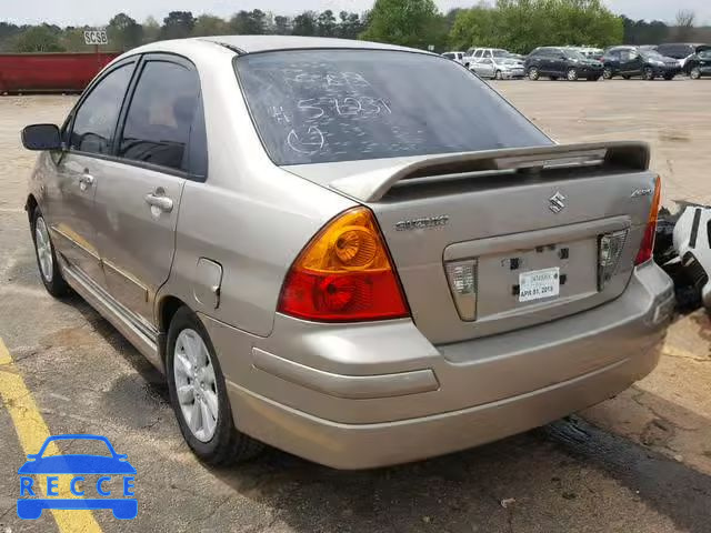 2005 SUZUKI AERIO S JS2RA62S055257231 image 2