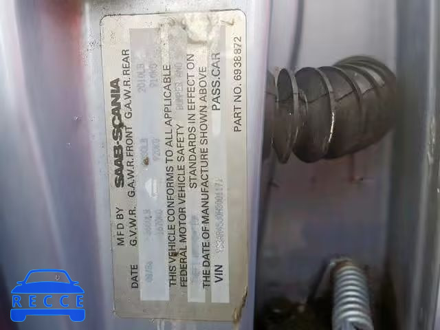 1987 SAAB 900 YS3AR45J0H3001171 image 9
