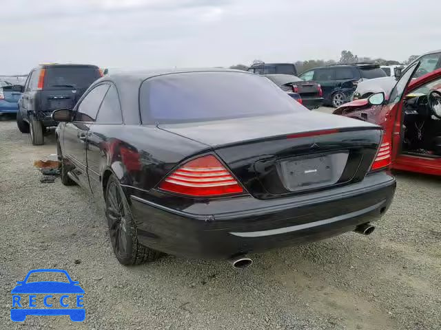 2004 MERCEDES-BENZ CL 500 WDBPJ75J94A043143 image 2