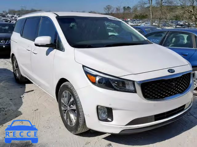 2017 KIA SEDONA EX KNDMC5C1XH6317710 зображення 0