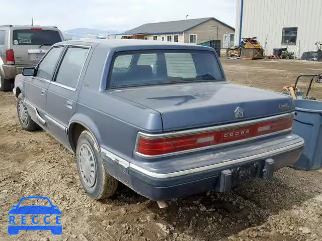 1990 DODGE DYNASTY LE 1B3XC56R5LD870706 зображення 2