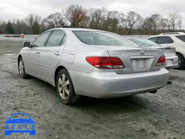 2005 LEXUS ES330 JTHBA30G655139823 image 2