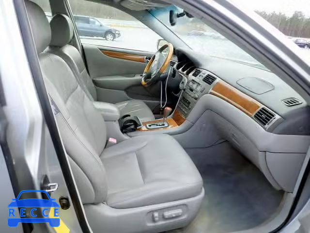 2005 LEXUS ES330 JTHBA30G655139823 image 4