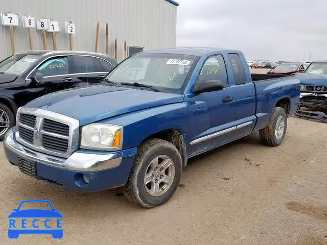 2005 DODGE DAKOTA LAR 1D3HE52N55S317284 зображення 1