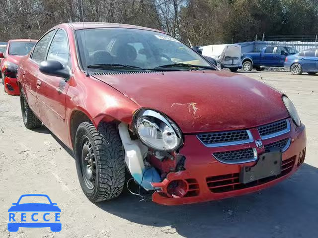 2005 DODGE NEON SX 2. 1B3ES46C95D220666 image 0