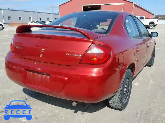 2005 DODGE NEON SX 2. 1B3ES46C95D220666 зображення 3