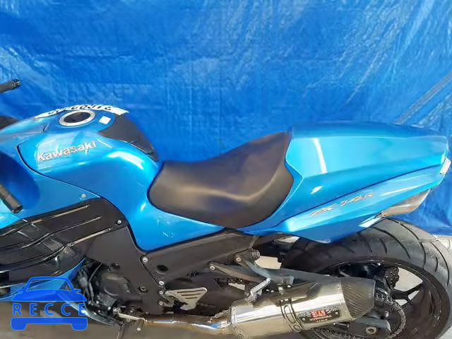 2012 KAWASAKI ZX1400 EC JKBZXNE15CA001036 зображення 5