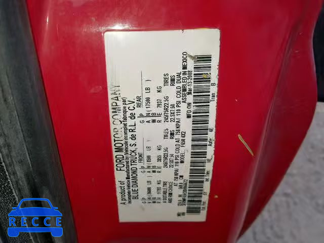 2008 FORD F650 SUPER 3FRWF65H38V066672 image 9