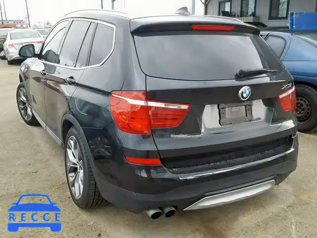 2015 BMW X3 XDRIVE3 5UXWX7C5XF0K32702 зображення 2