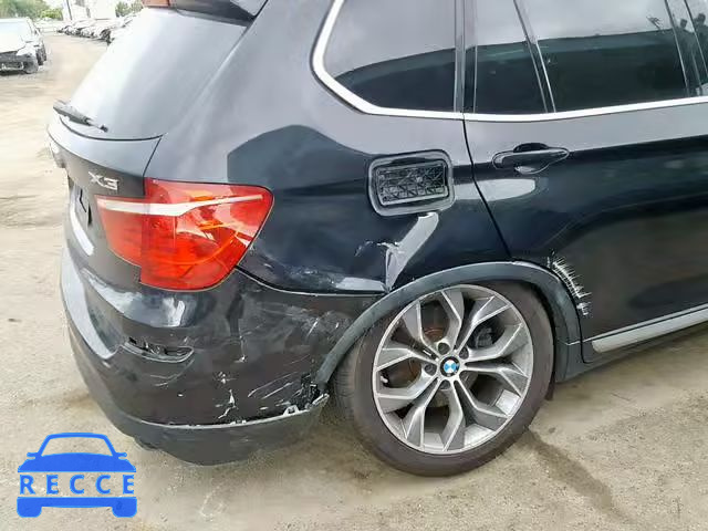 2015 BMW X3 XDRIVE3 5UXWX7C5XF0K32702 image 8