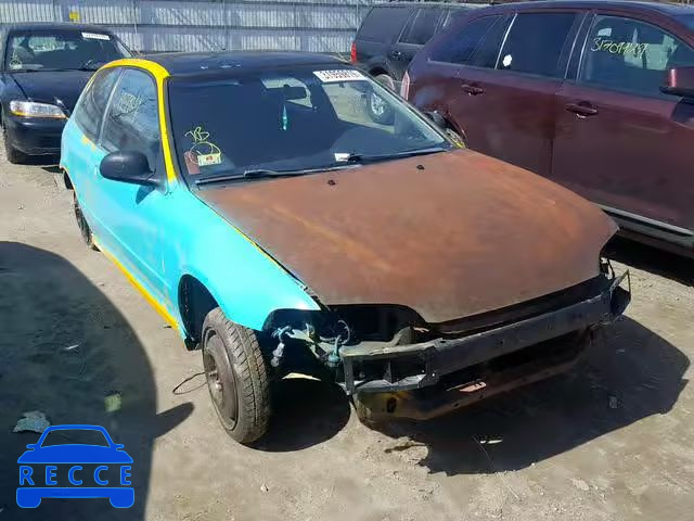 1992 HONDA CIVIC VX 2HGEH2361NH539676 image 0