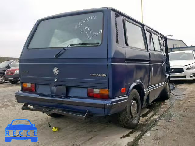 1991 VOLKSWAGEN VANAGON BU WV2YB0252MH002220 image 3