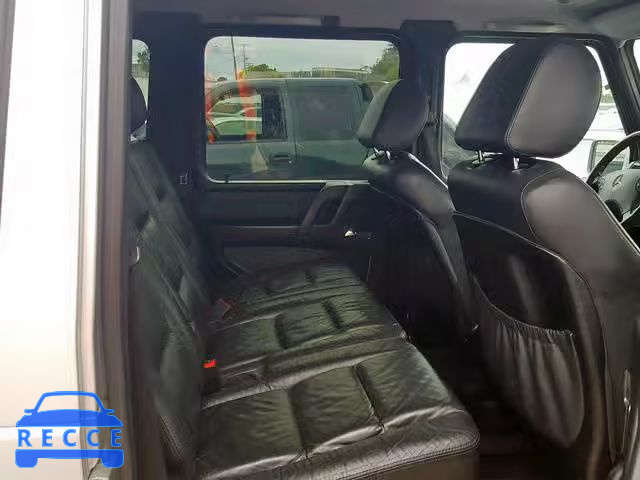 2002 MERCEDES-BENZ G 500 WDCYR49E42X133850 зображення 5