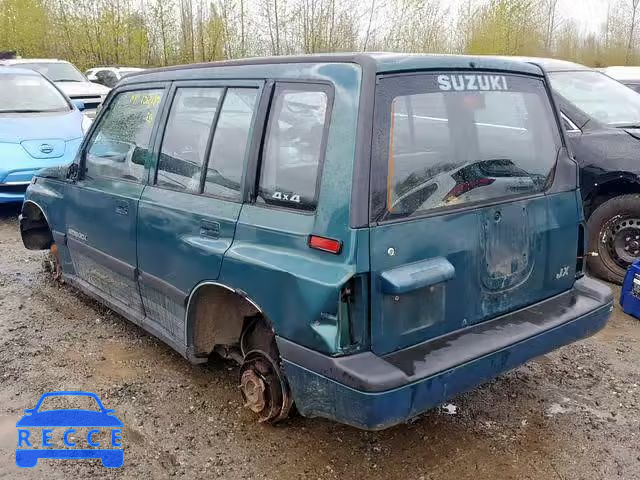 1997 SUZUKI SIDEKICK J 2S3TD03V6V6406776 image 2