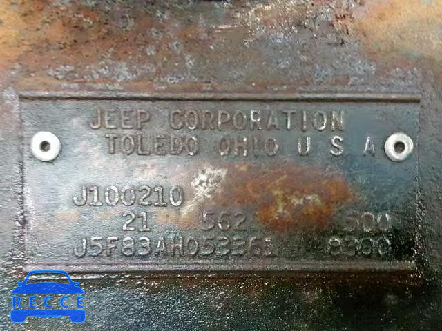 1975 JEEP CJ5 J5F83AH053361 image 9