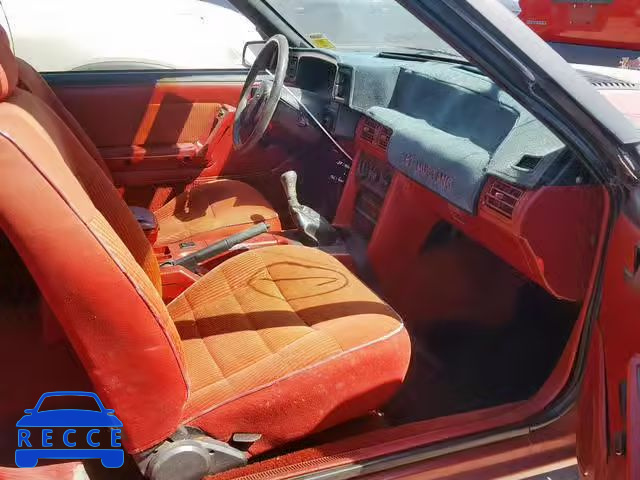 1987 FORD MUSTANG LX 1FABP44A5HF189161 image 4