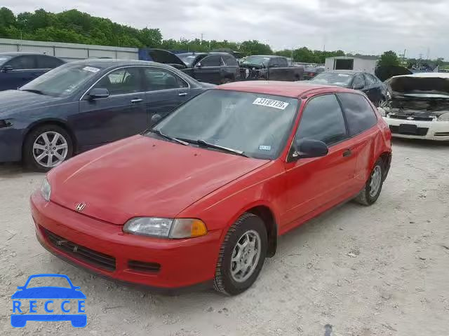 1992 HONDA CIVIC VX 2HGEH2365NH546825 зображення 1