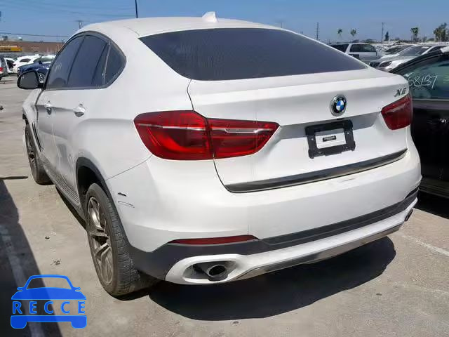 2016 BMW X6 SDRIVE3 5UXKU0C59G0F92949 image 2