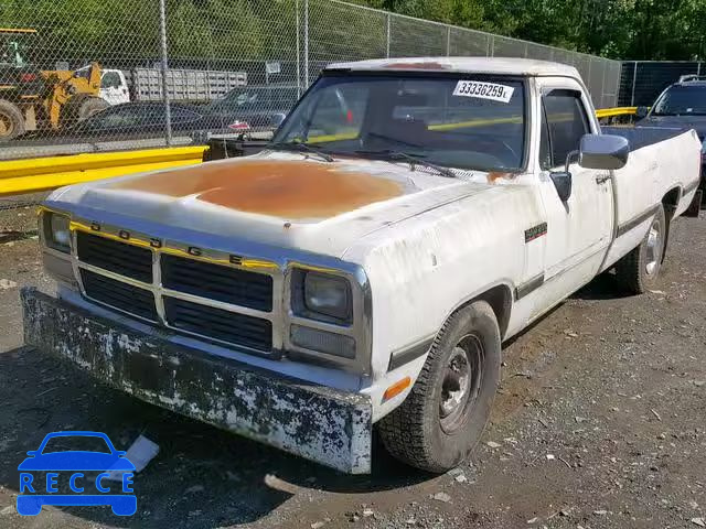 1991 DODGE D-SERIES D 1B7KE26C1MS348777 зображення 1