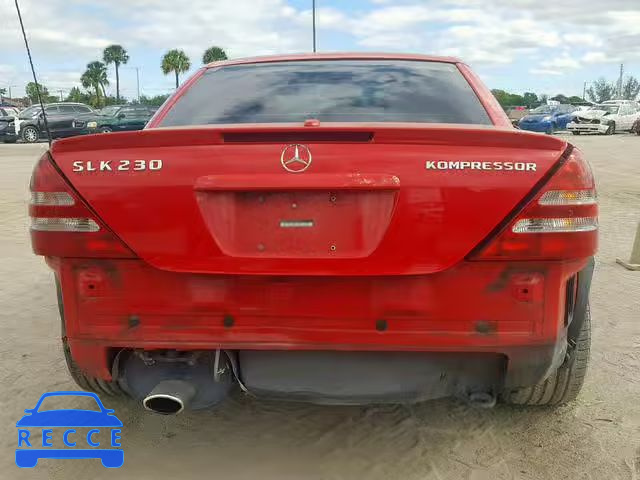 2004 MERCEDES-BENZ SLK 230 KO WDBKK49F64F308003 image 8