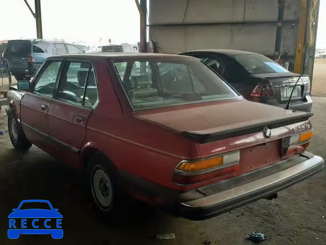 1988 BMW 535 BASE WBADC7408J1718450 зображення 2