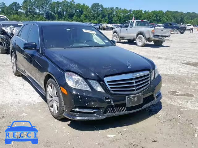 2013 MERCEDES-BENZ E 350 BLUE WDDHF2EBXDA675240 image 0