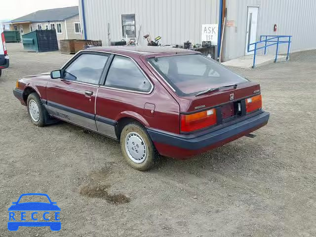 1985 HONDA ACCORD 180 JHMAD7334FC080724 image 2