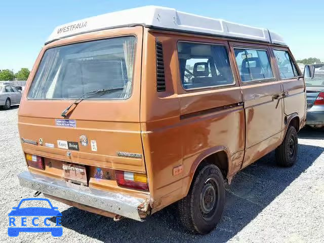 1984 VOLKSWAGEN VANAGON CA WV2ZB0252EH128874 image 3