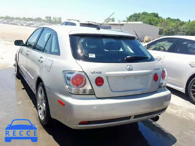 2002 LEXUS IS 300 SPO JTHED192820044740 image 2