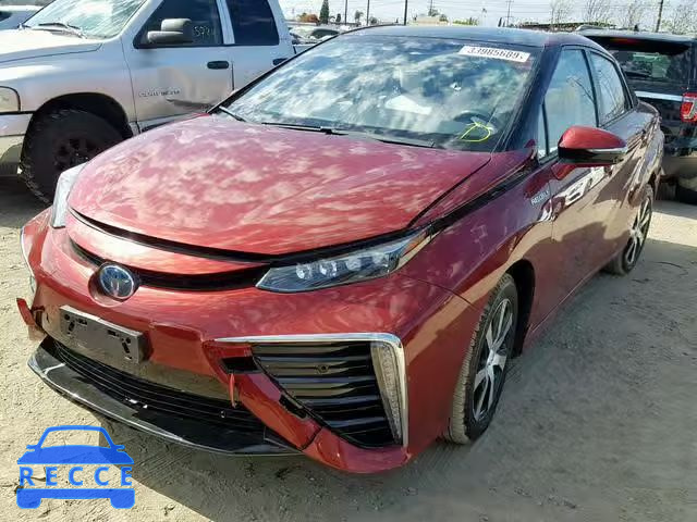 2017 TOYOTA MIRAI JTDBVRBD7HA002252 image 1