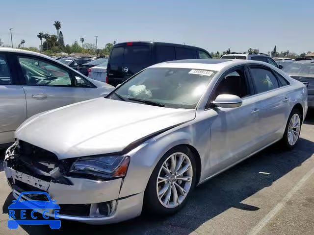2014 AUDI A8 QUATTRO WAUAGAFD2EN007460 image 1