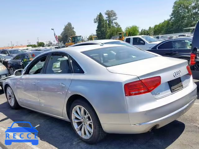 2014 AUDI A8 QUATTRO WAUAGAFD2EN007460 image 2