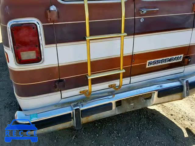 1987 DODGE RAM VAN B2 2B6HB23TXHK249127 image 9