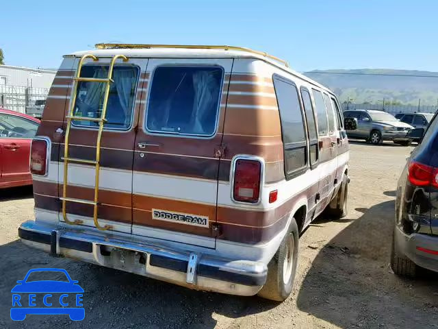 1987 DODGE RAM VAN B2 2B6HB23TXHK249127 image 3