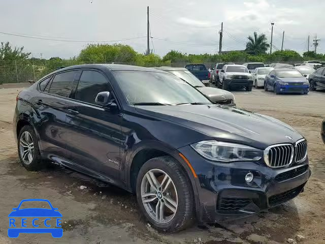 2016 BMW X6 XDRIVE5 5UXKU6C55G0R34218 image 0