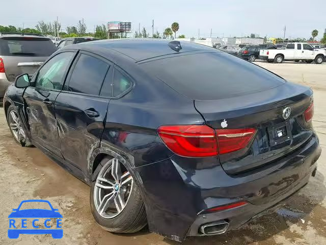 2016 BMW X6 XDRIVE5 5UXKU6C55G0R34218 зображення 2