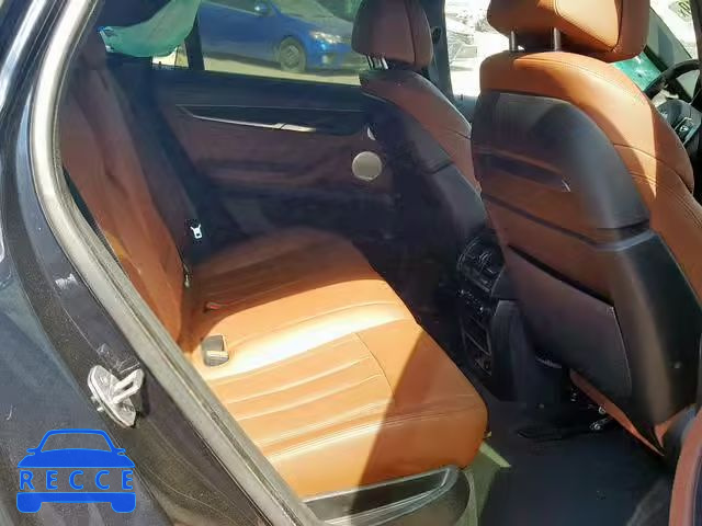2016 BMW X6 XDRIVE5 5UXKU6C55G0R34218 зображення 5