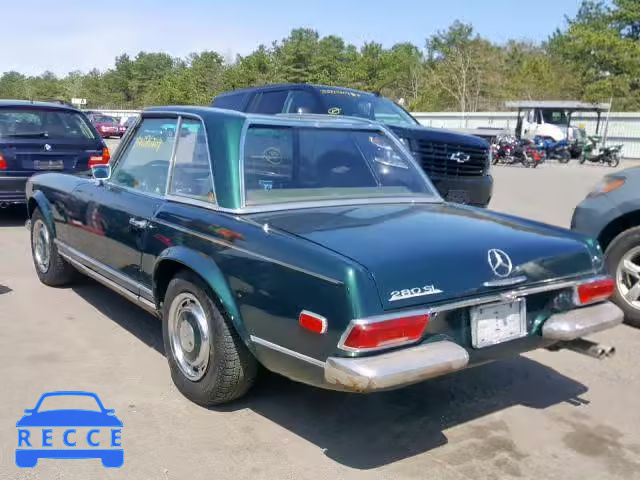 1969 MERCEDES-BENZ 280SL 11304410009121 зображення 2