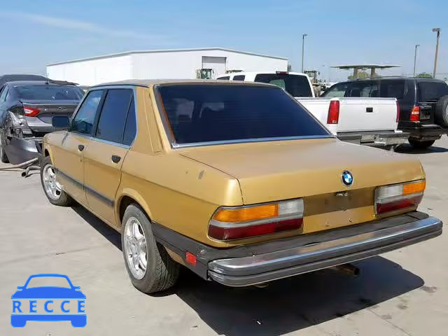 1984 BMW 528 E AUTO WBADK8309E9271399 зображення 2