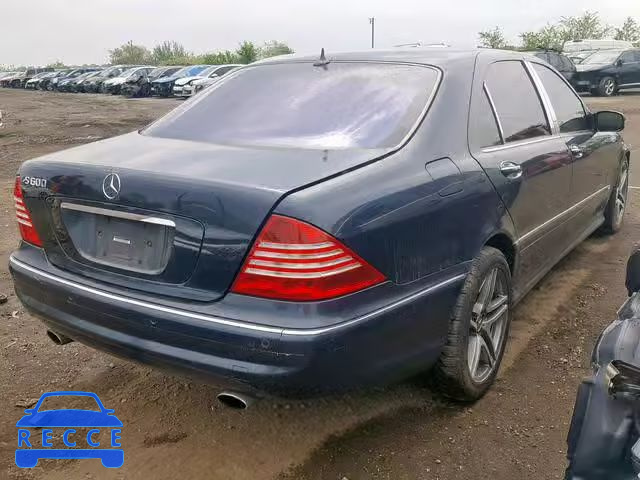 2002 MERCEDES-BENZ S 600 WDBNG78J12A282359 image 3