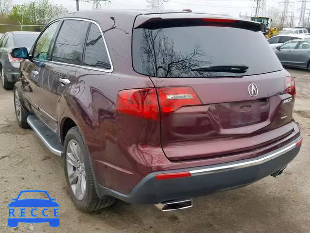 2013 ACURA MDX ADVANC 2HNYD2H63DH519163 image 2